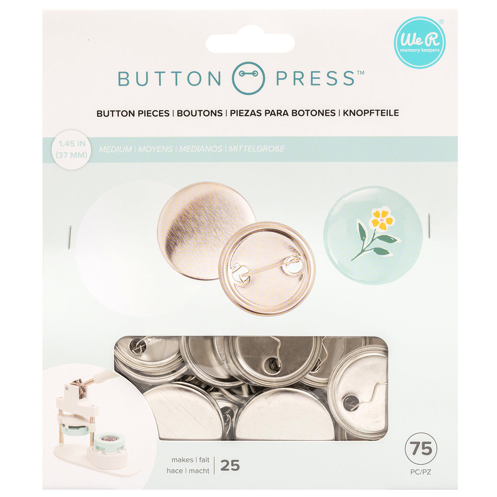 We r makers • button press navulling middel buttons ø37mm