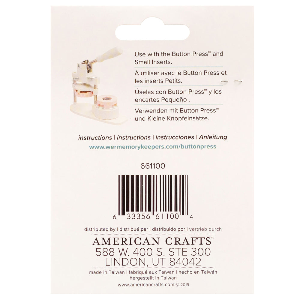 We r makers • button press paperclips set
