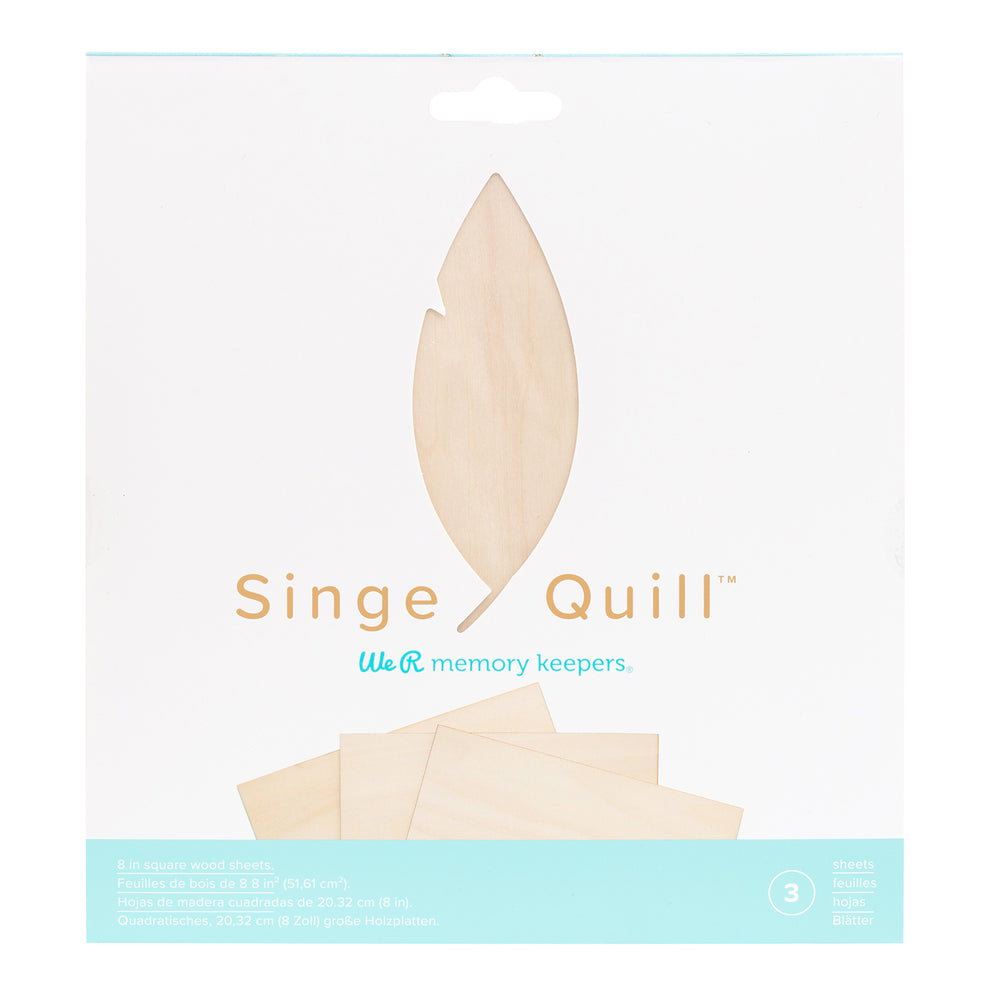 We r makers • singe quill wood veneer sheets