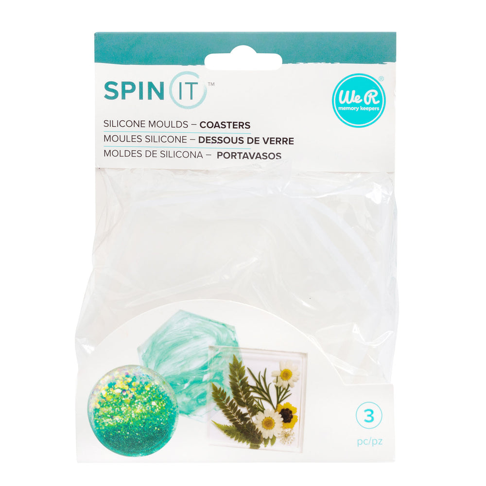 We r makers • spin it coaster moulds