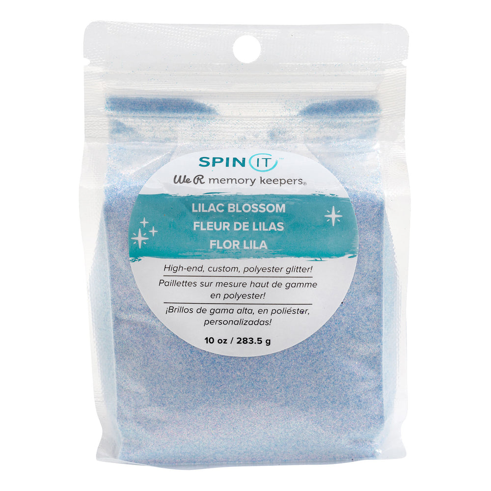 We r makers • spin it extra fine glitter lilac blossom
