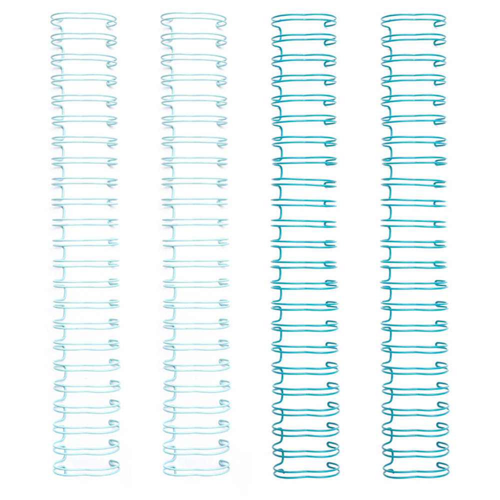 We r makers • binding wires 1,6cm mint 4pcs
