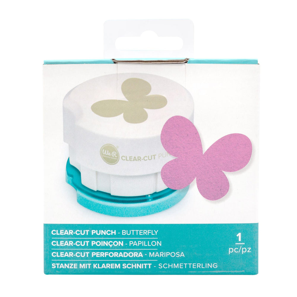 We r makers • clear cut punch 5,08cm butterfly