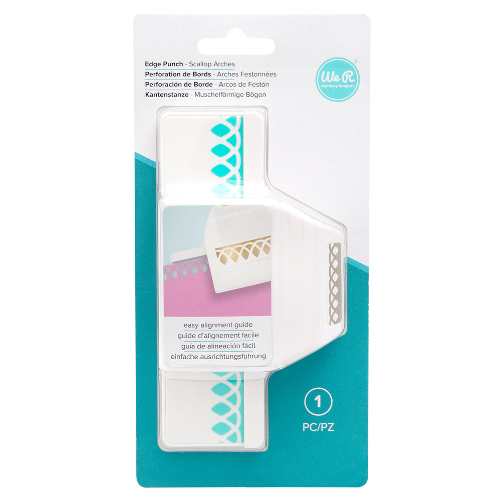 We r makers • edge punch scalloped arches