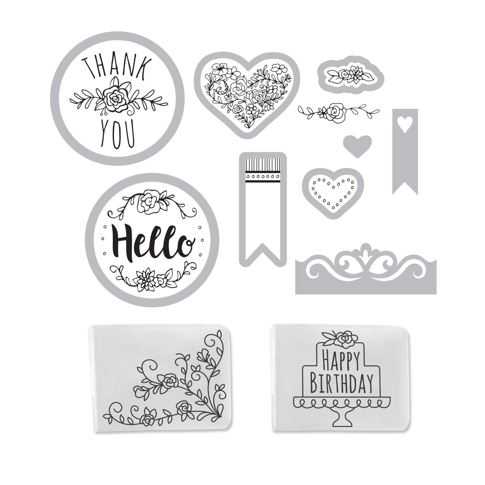 Sizzix • sidekick beginnersset white gray