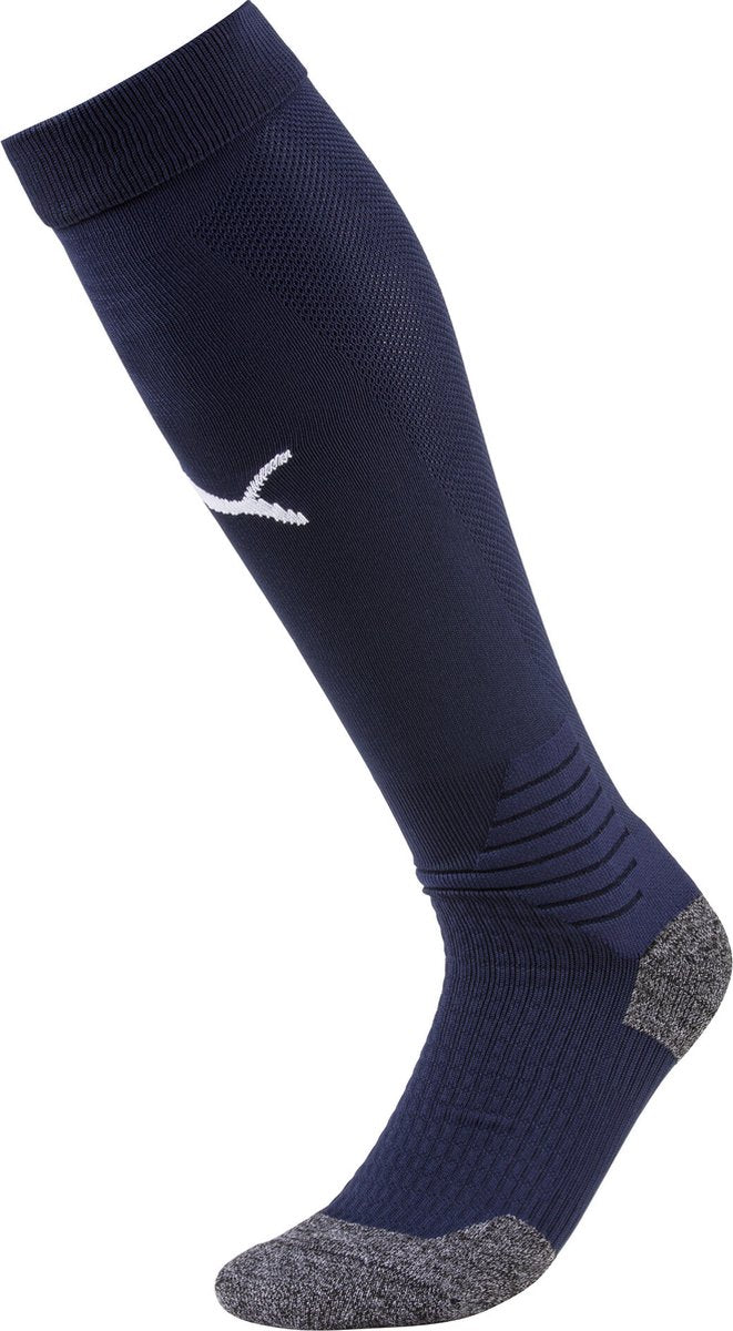 Puma team liga socks heren sportsokken - peacoat- white