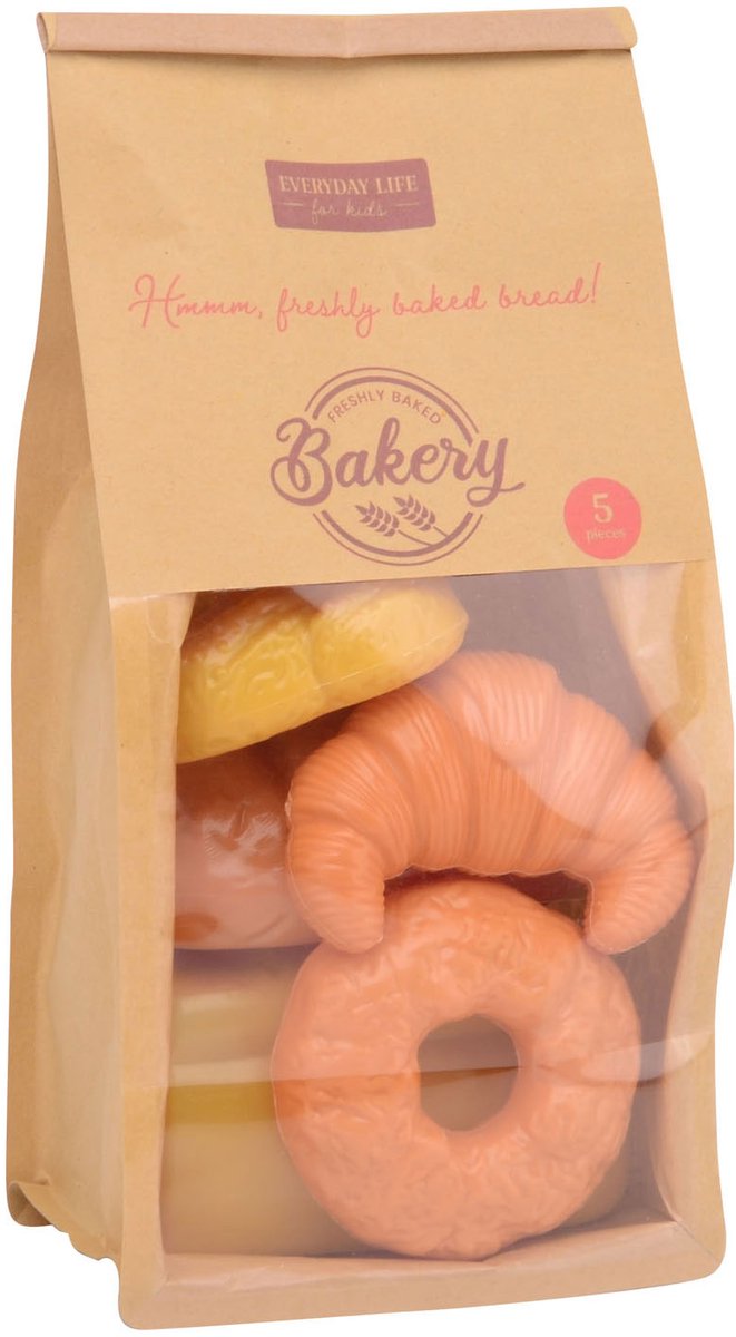 Johntoy home keuken broodset, 5dlg.