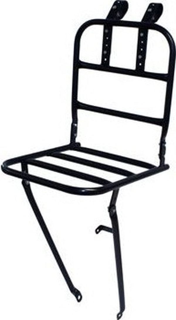 Voordrager Steco matzwart 30x30cm