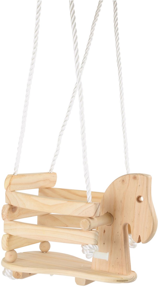 Small foot - wooden rocking horse, 140cm