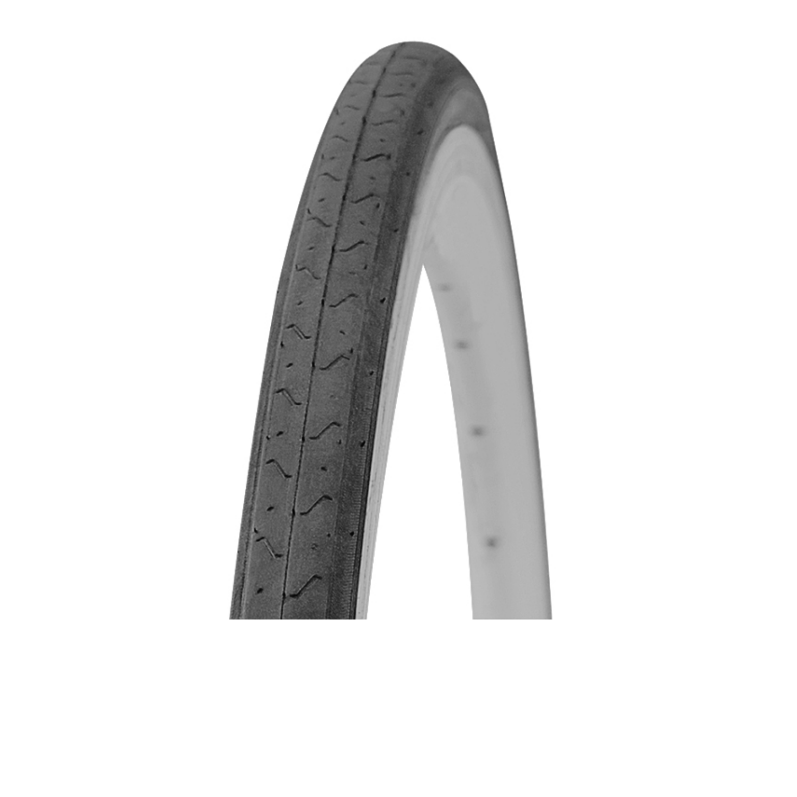 Pneu : Hakuba Couleur : noir sans reflet Taille : 700x23C, ETRTO 23-622