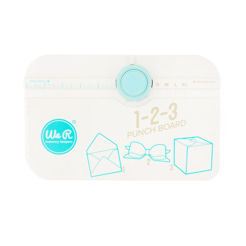We r makers • 1-2-3 punch board