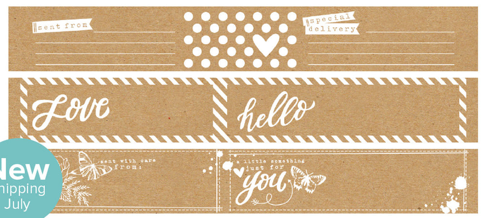 We r makers • envelope wrap washi roll kraft