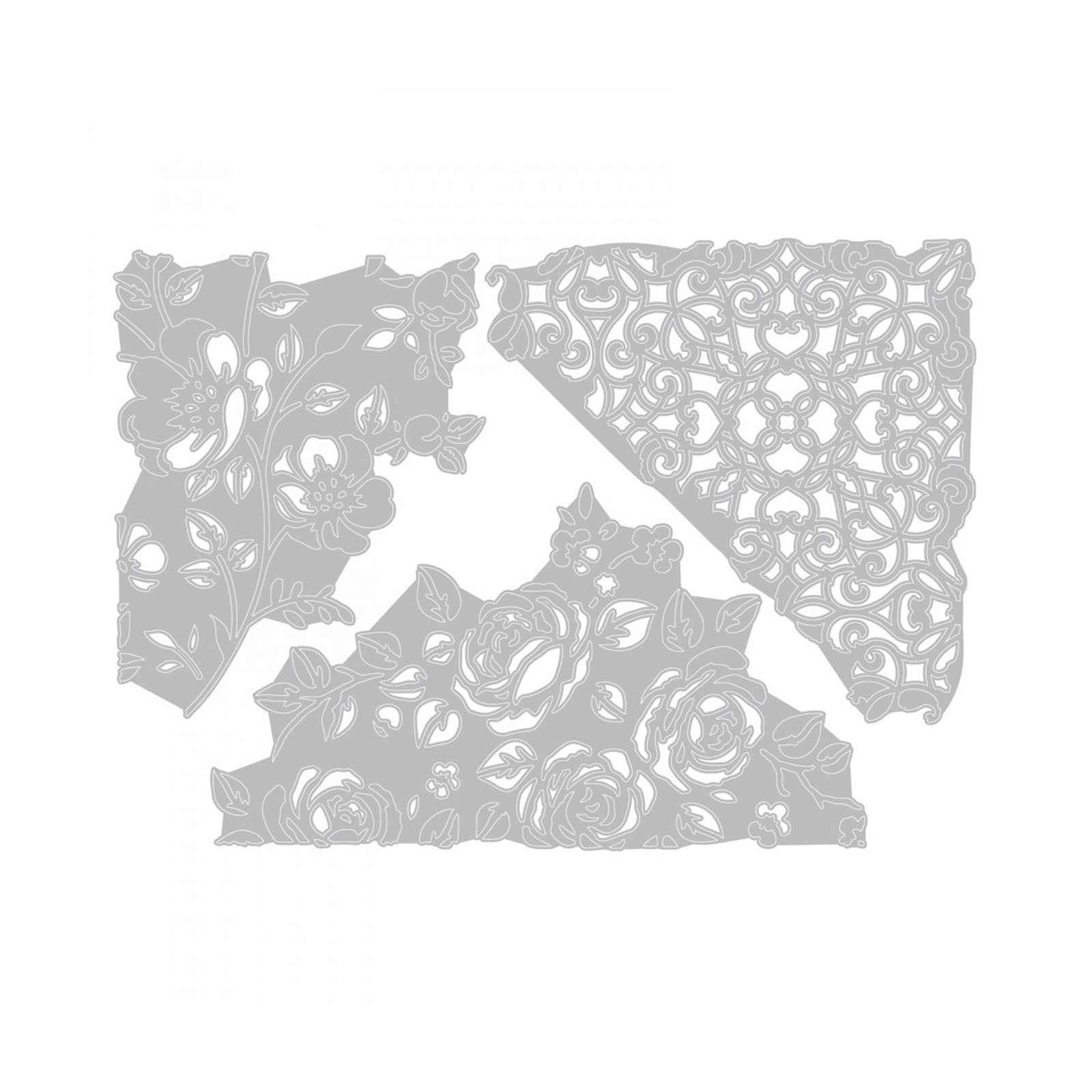 Sizzix • tim holtz thinlits die set mixed media nr.5 3pcs