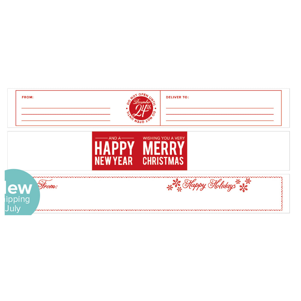 We r makers • envelope wrap washi roll christmas
