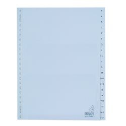 Tabbladen kangaro w431cm pp a4 120 micron wit 20-delig a-z 23-gaats venster