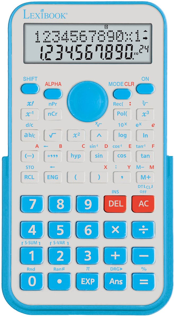 Lexibook 240-functies wetenschappelijke rekenmachine