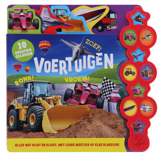 Boek geluidenboek voertuigen