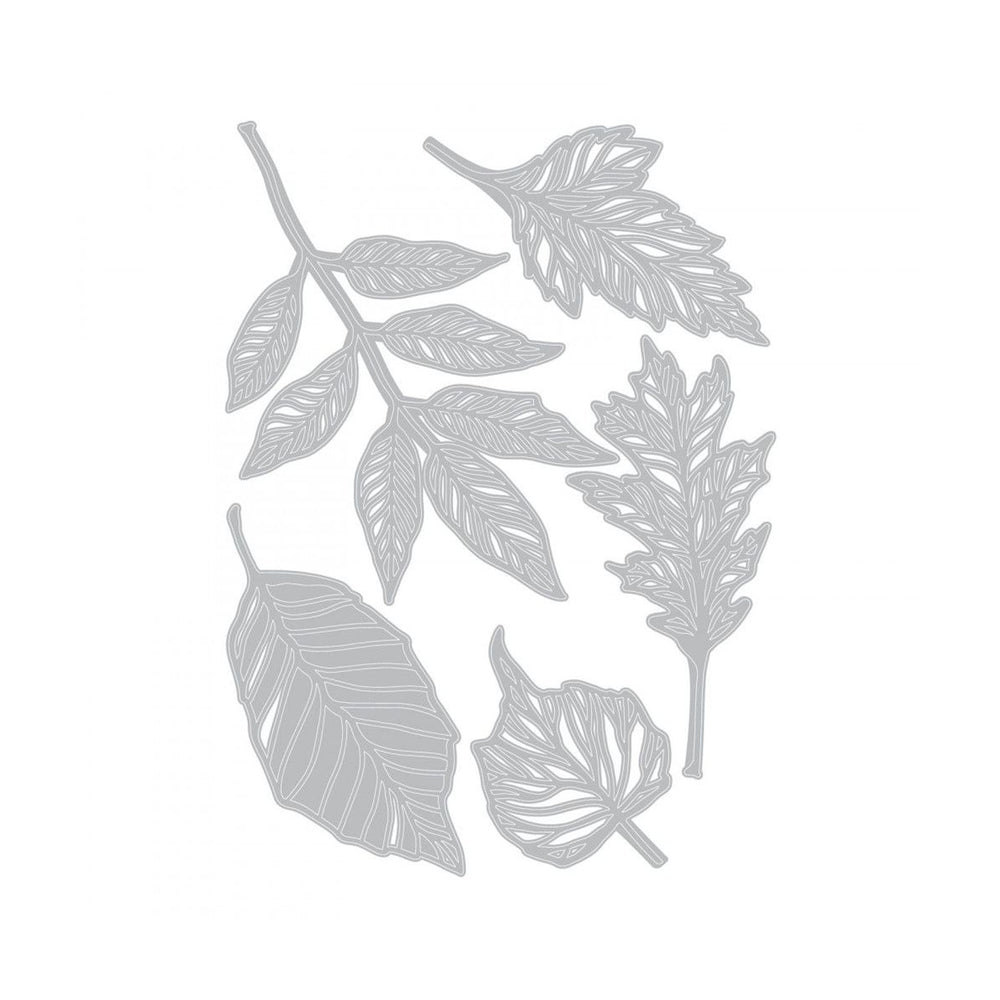 Sizzix • tim holtz thinlits die set skeleton leaves 5pcs