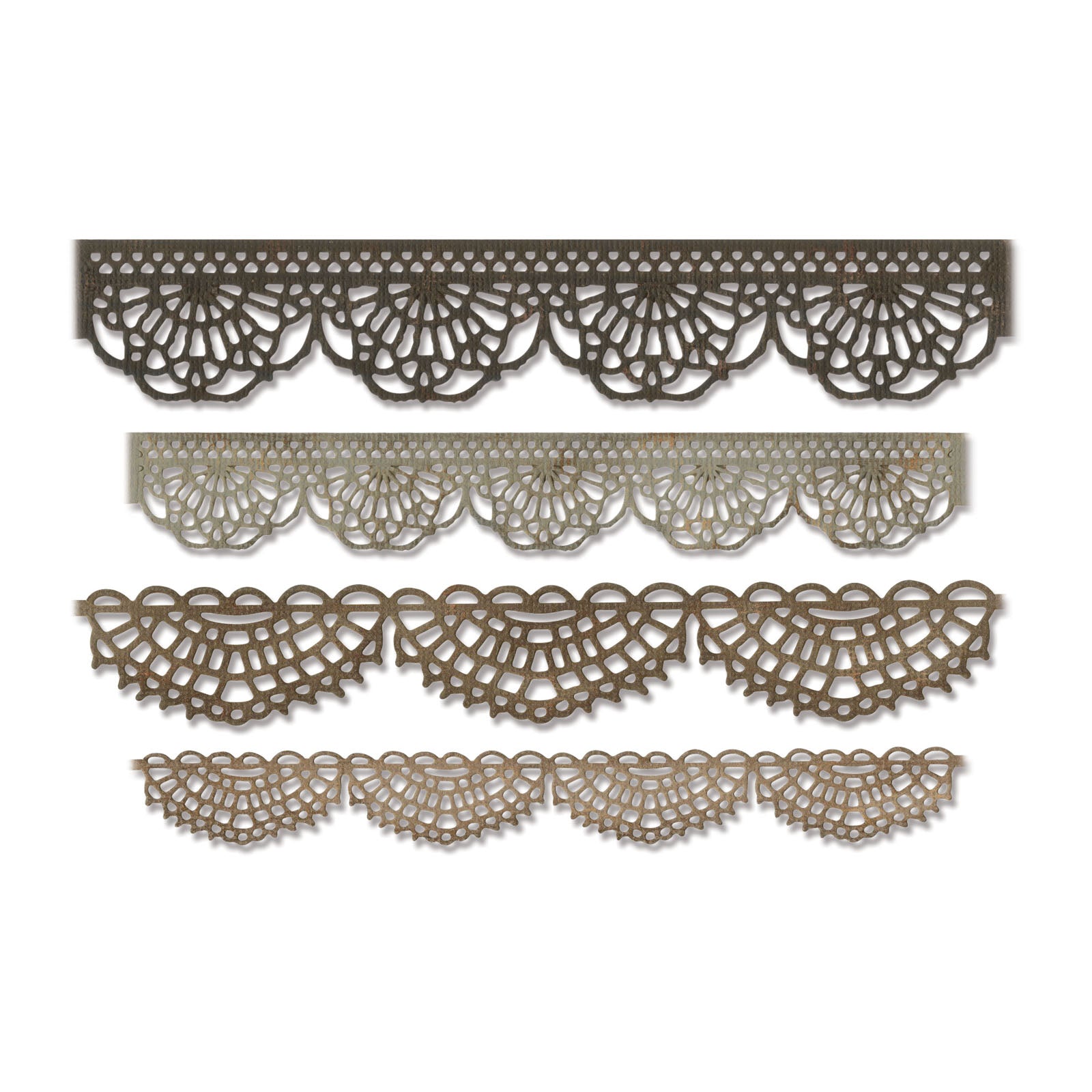 Sizzix • tim holtz thinlits die set crochet 4pcs