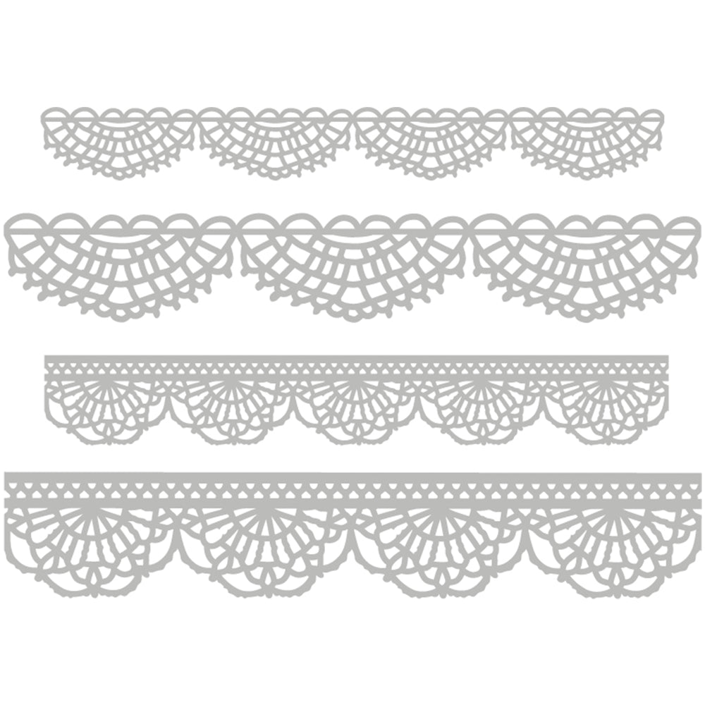Sizzix • tim holtz thinlits die set crochet 4pcs