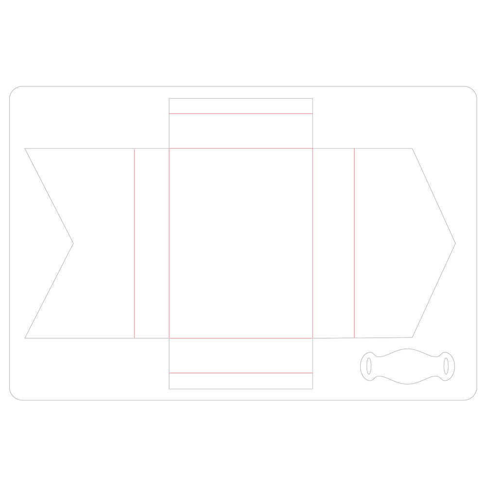 Sizzix • scoreboards l die tiny book case