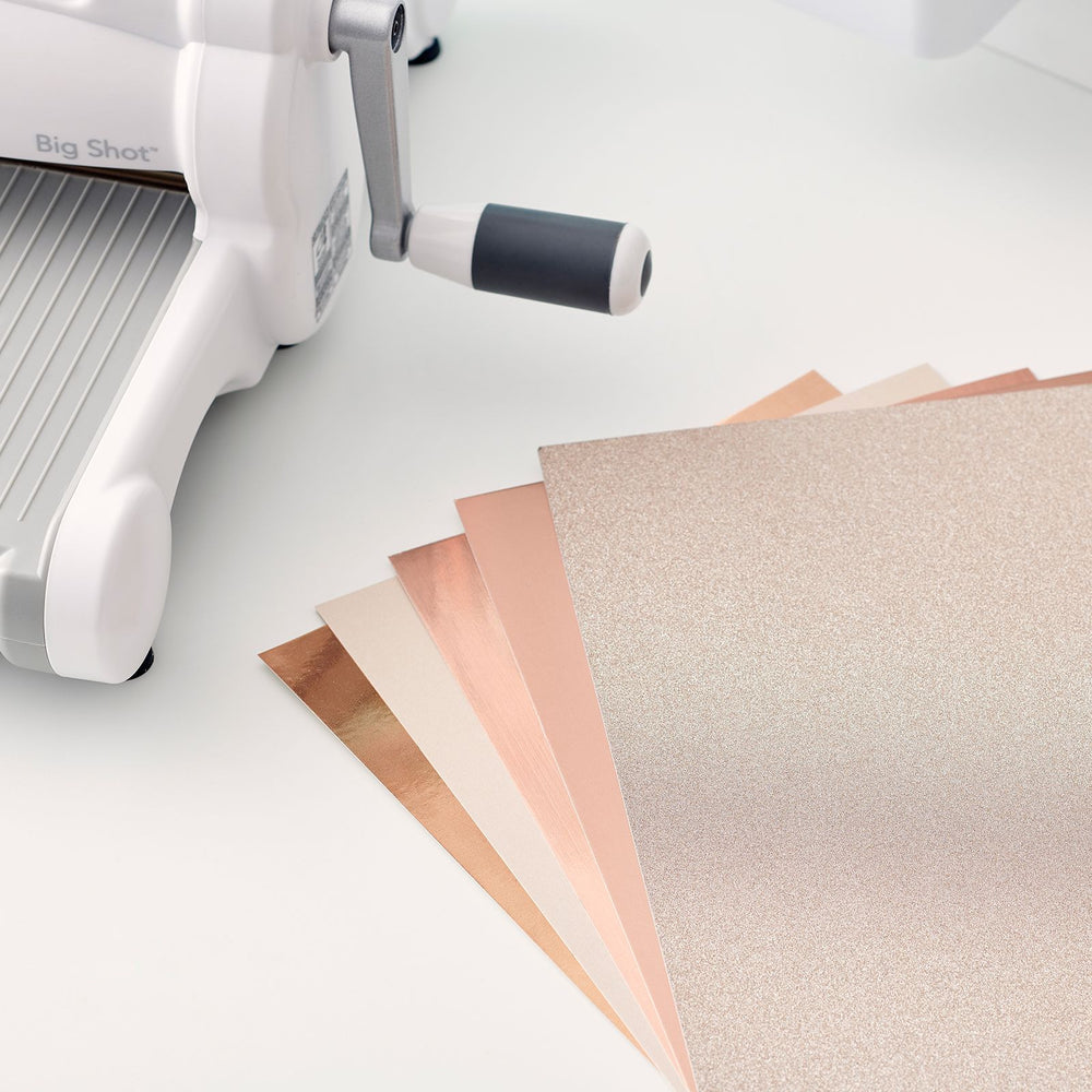 Sizzix • karton pak 20x29cm rose gold 50pcs