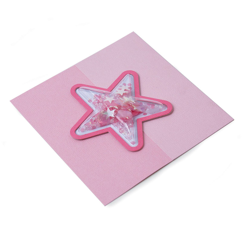 Sizzix • making essential shaker domes star 7,62cm 6pieces