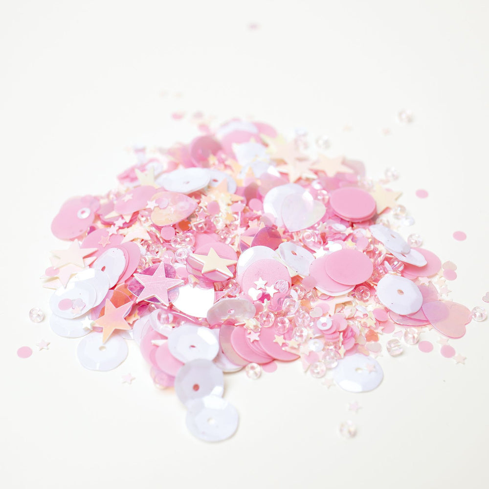Sizzix • sequins beads ballet slipper