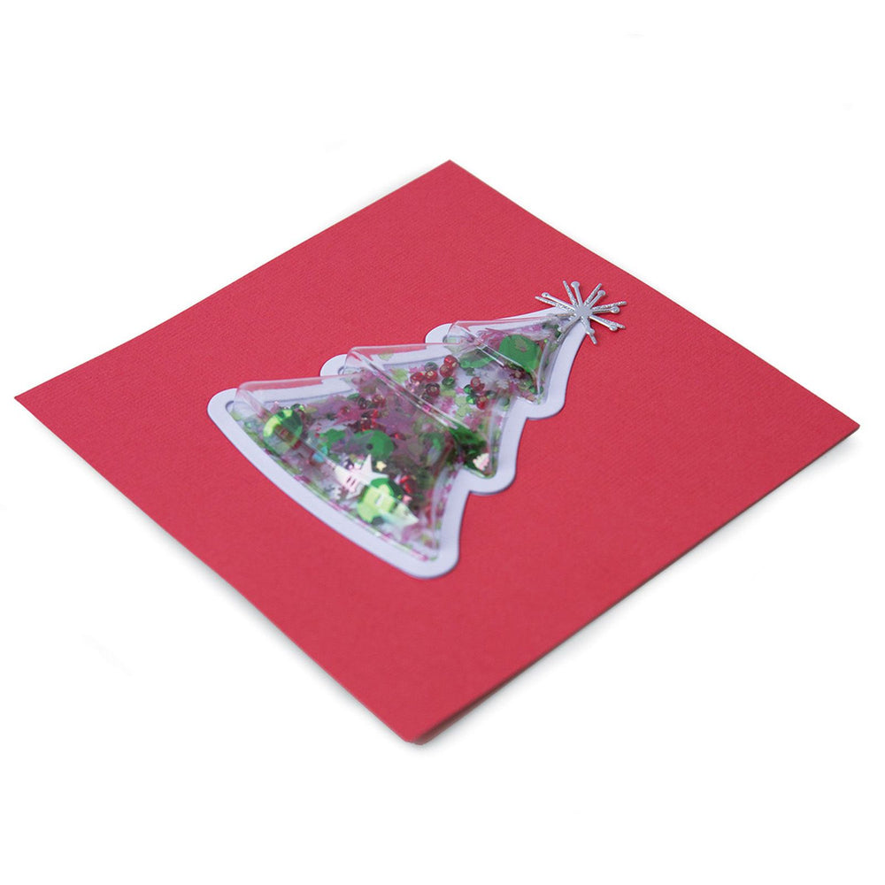 Sizzix • making essential shaker domes tree 6,35x7,62cm 6pieces
