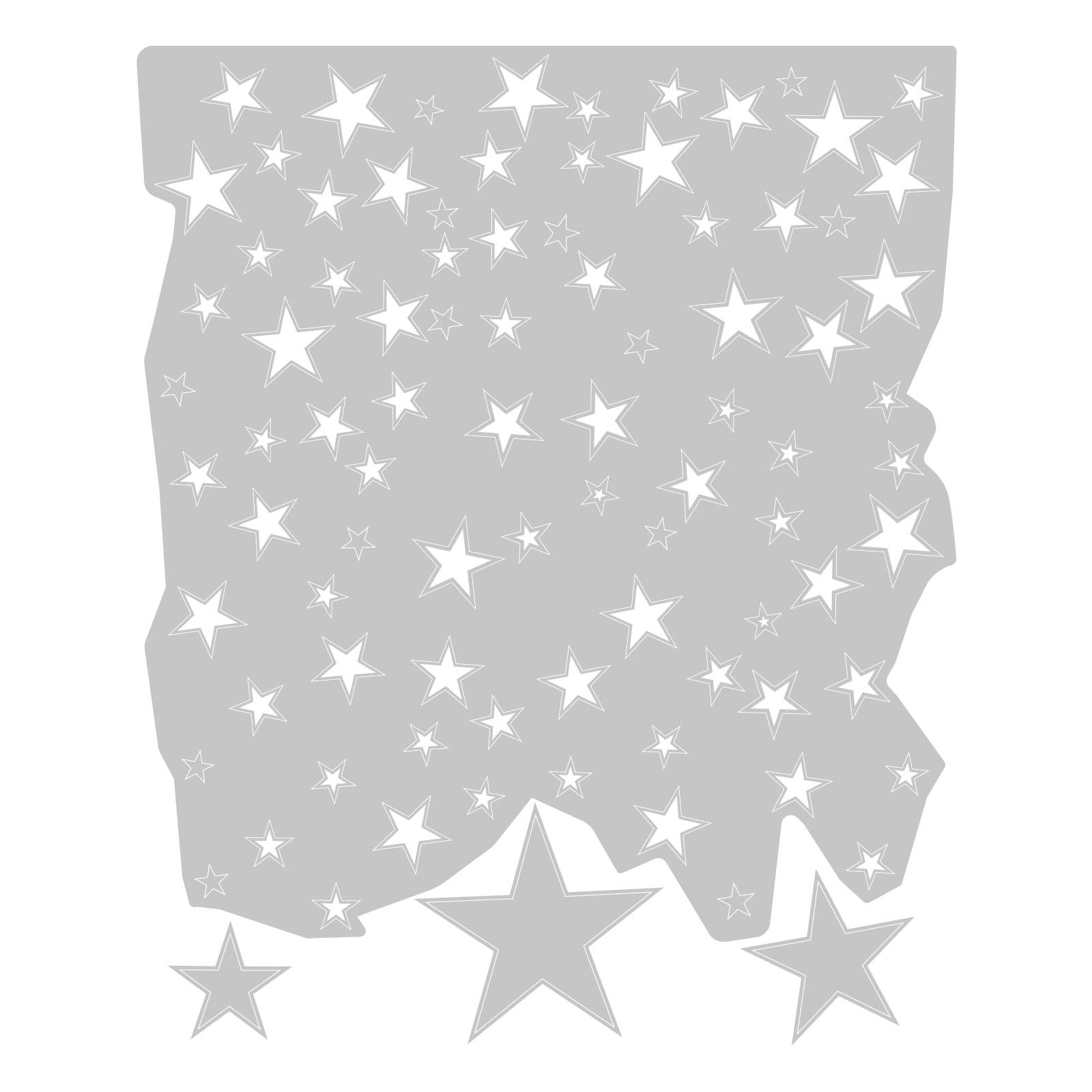 Sizzix • tim holtz thinlits die set falling stars 4pcs