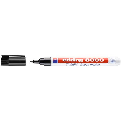 Markeerstift edding 8000 diepvries zwart