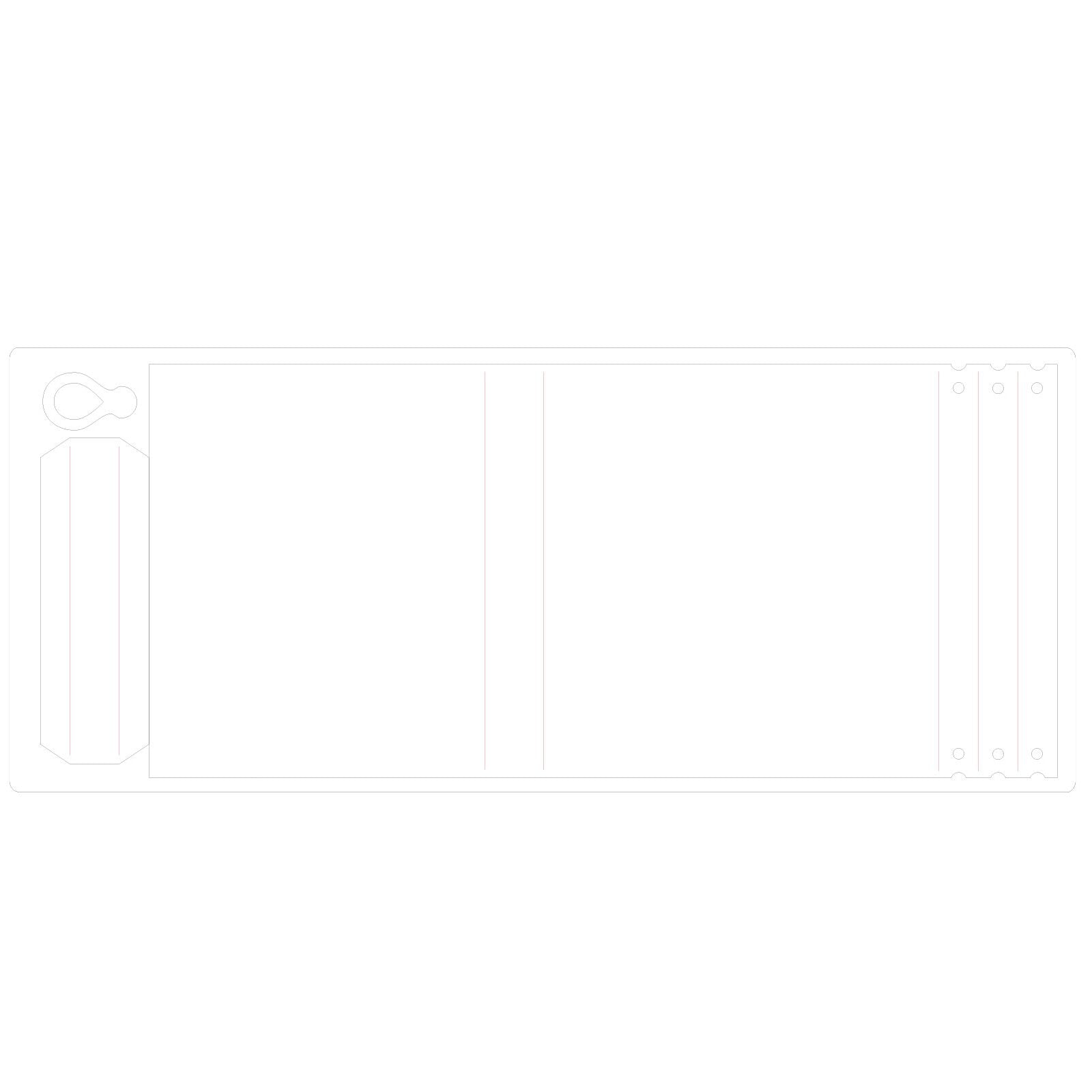 Sizzix • scoreboards xl die folio journal