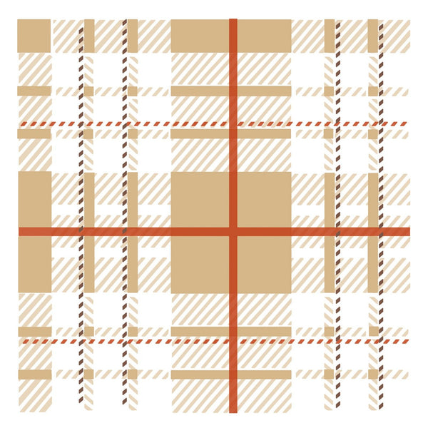 Sizzix • layered stencils tartan 4stuks