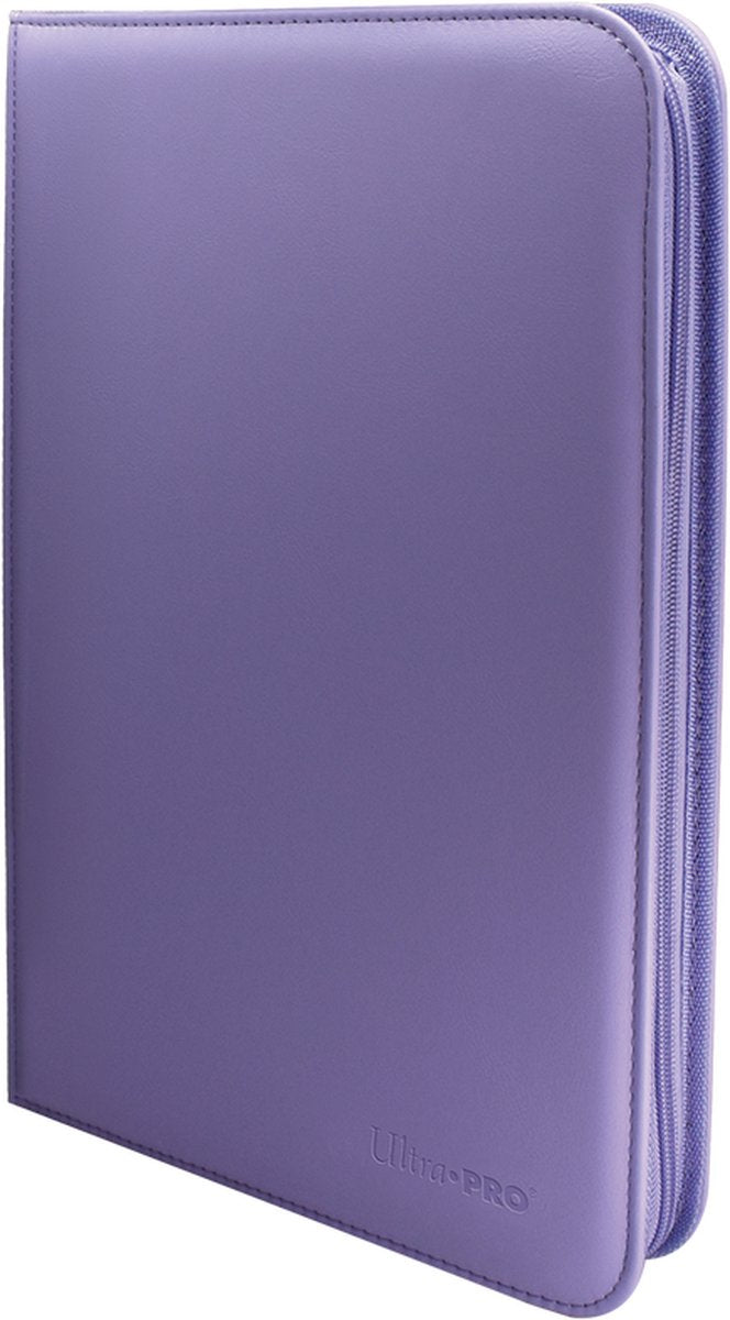Ultrapro vivid 9-pocket zippered pro-binder: purple (verzamelmap)