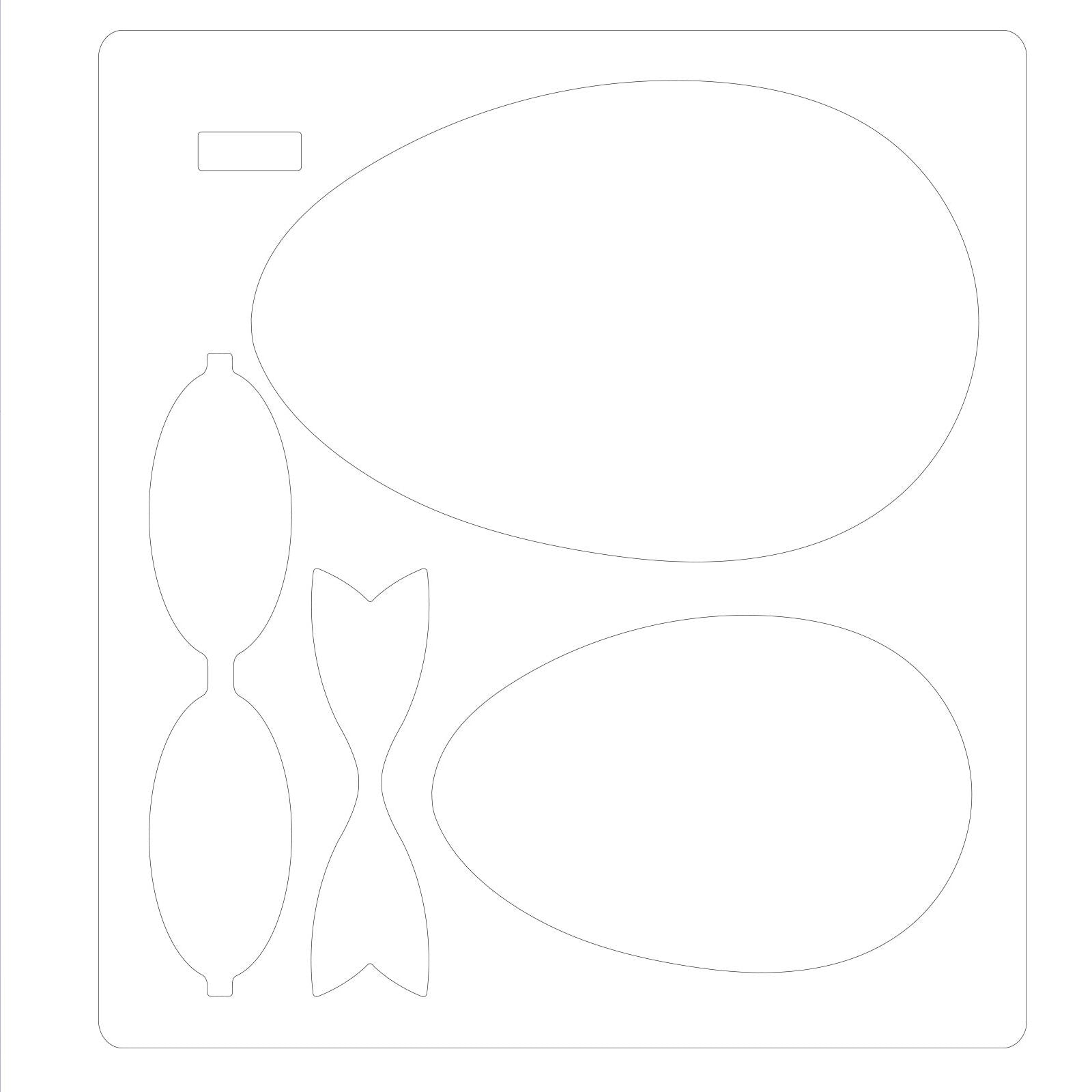 Sizzix • bigz die easter egg
