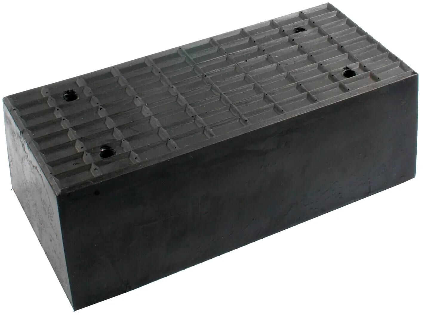 Busching gummiblock rubber pad 200x100x70mm f. leverage