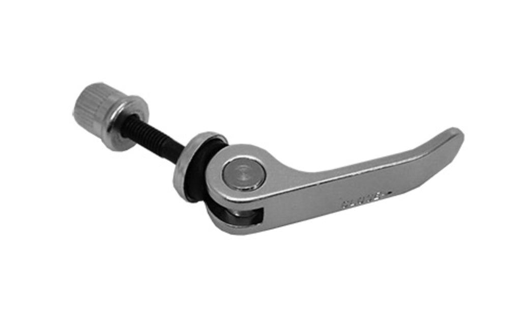 Levier de blocage rapide de la tige de selle en aluminium Ergotec M6 x 50 mm - argent