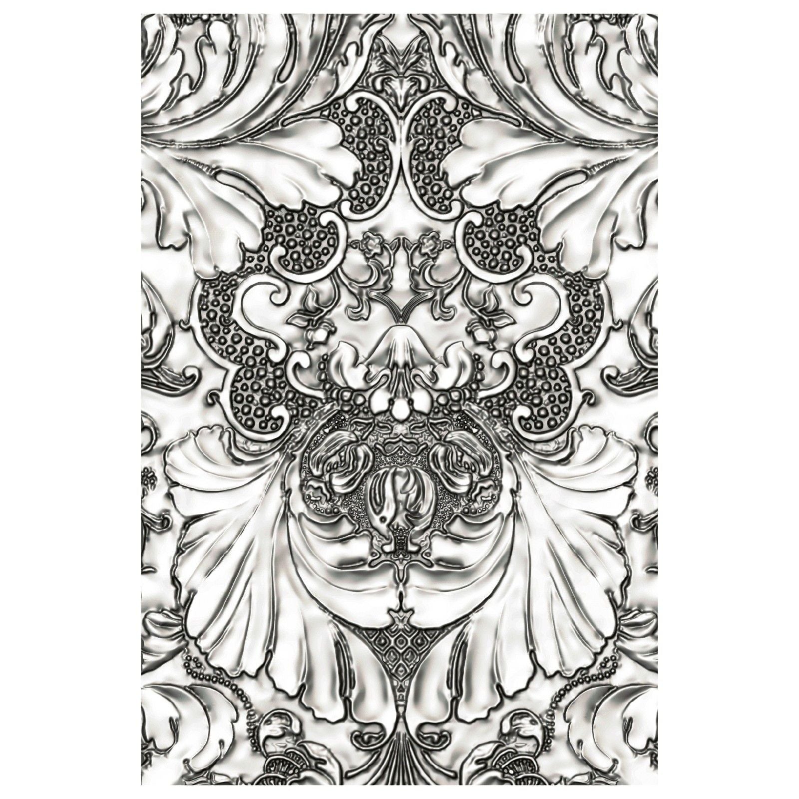 Sizzix • tim holtz 3-d texture fades embossing folder damask