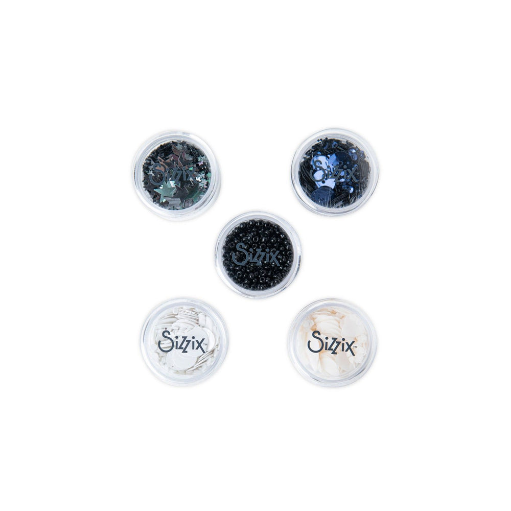 Sizzix • making essential sequins beads neutrals