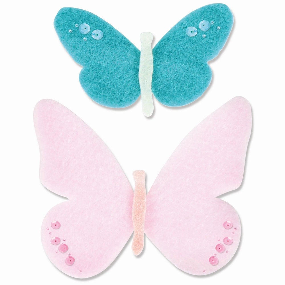 Sizzix • bigz die textile butterflies