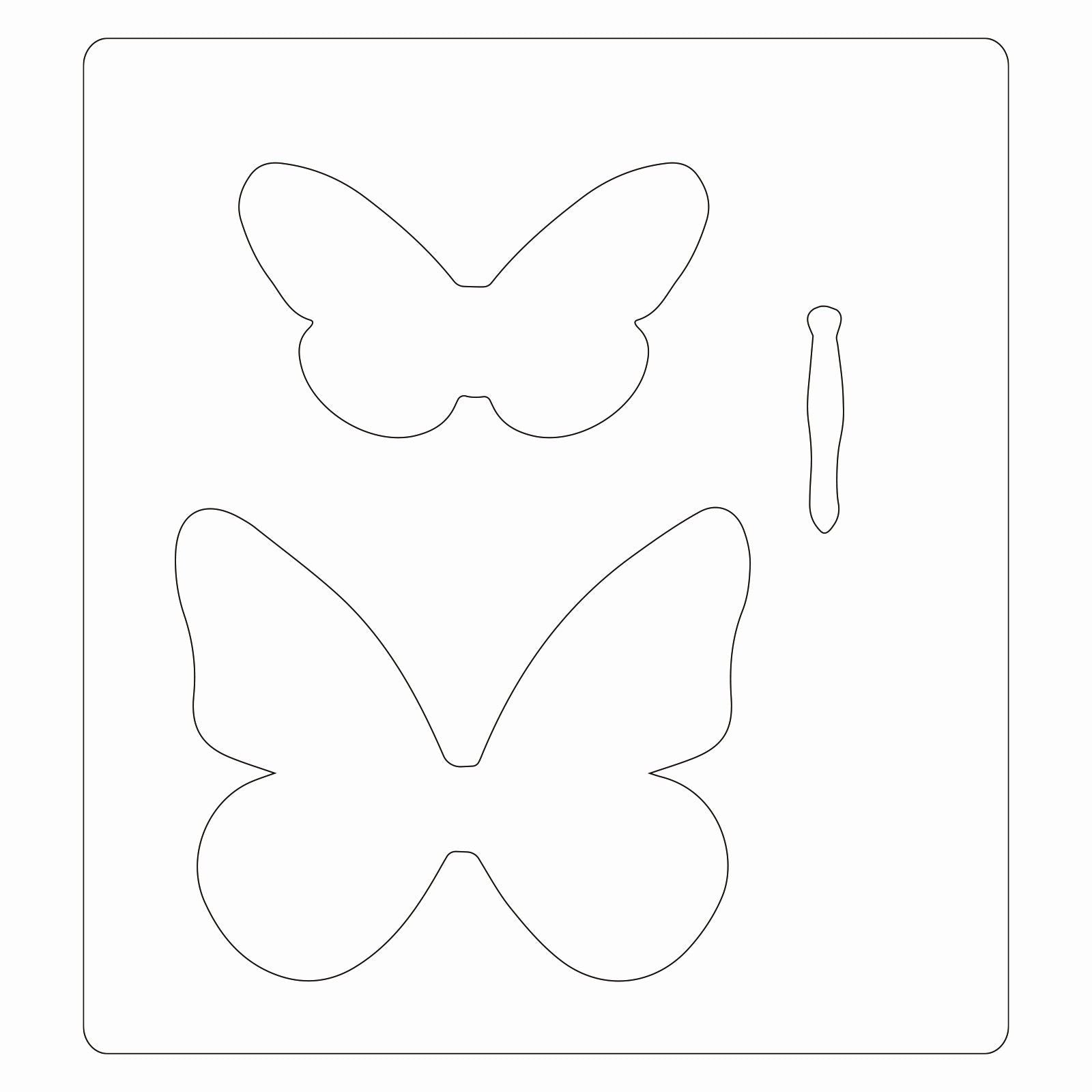 Sizzix • bigz die textile butterflies