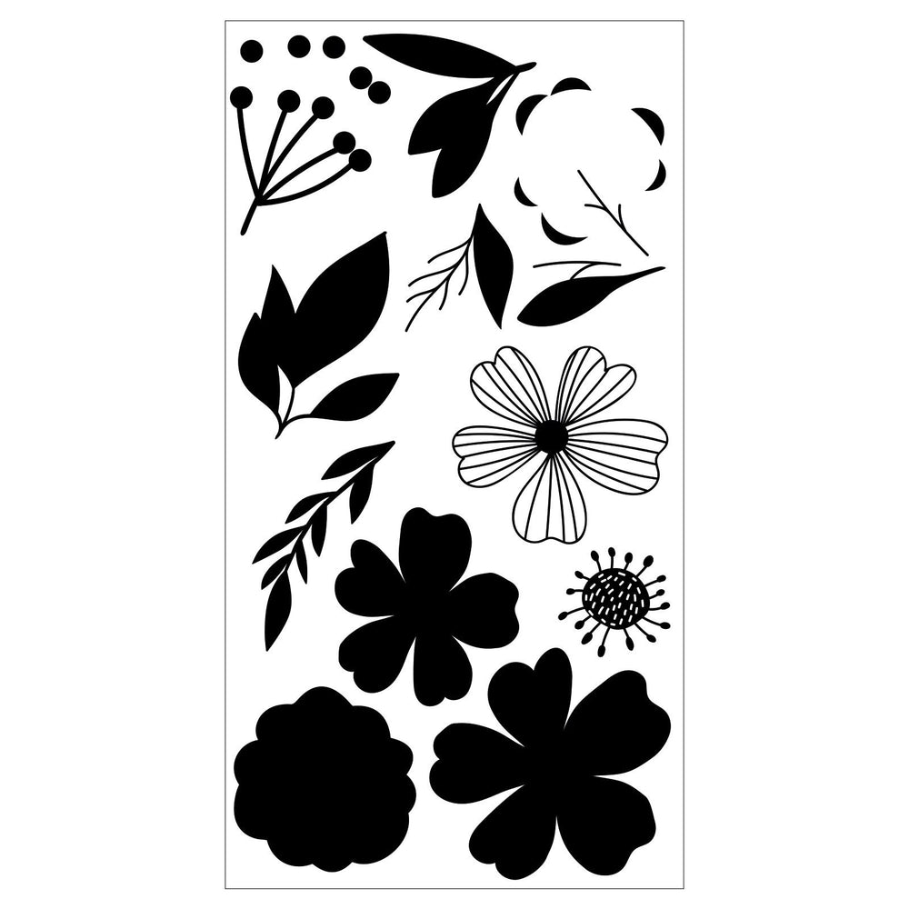 Sizzix • layered clear stamps blossoms