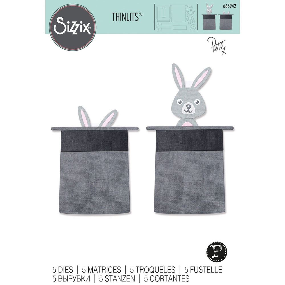 Sizzix • thinlits die set as if by magic!