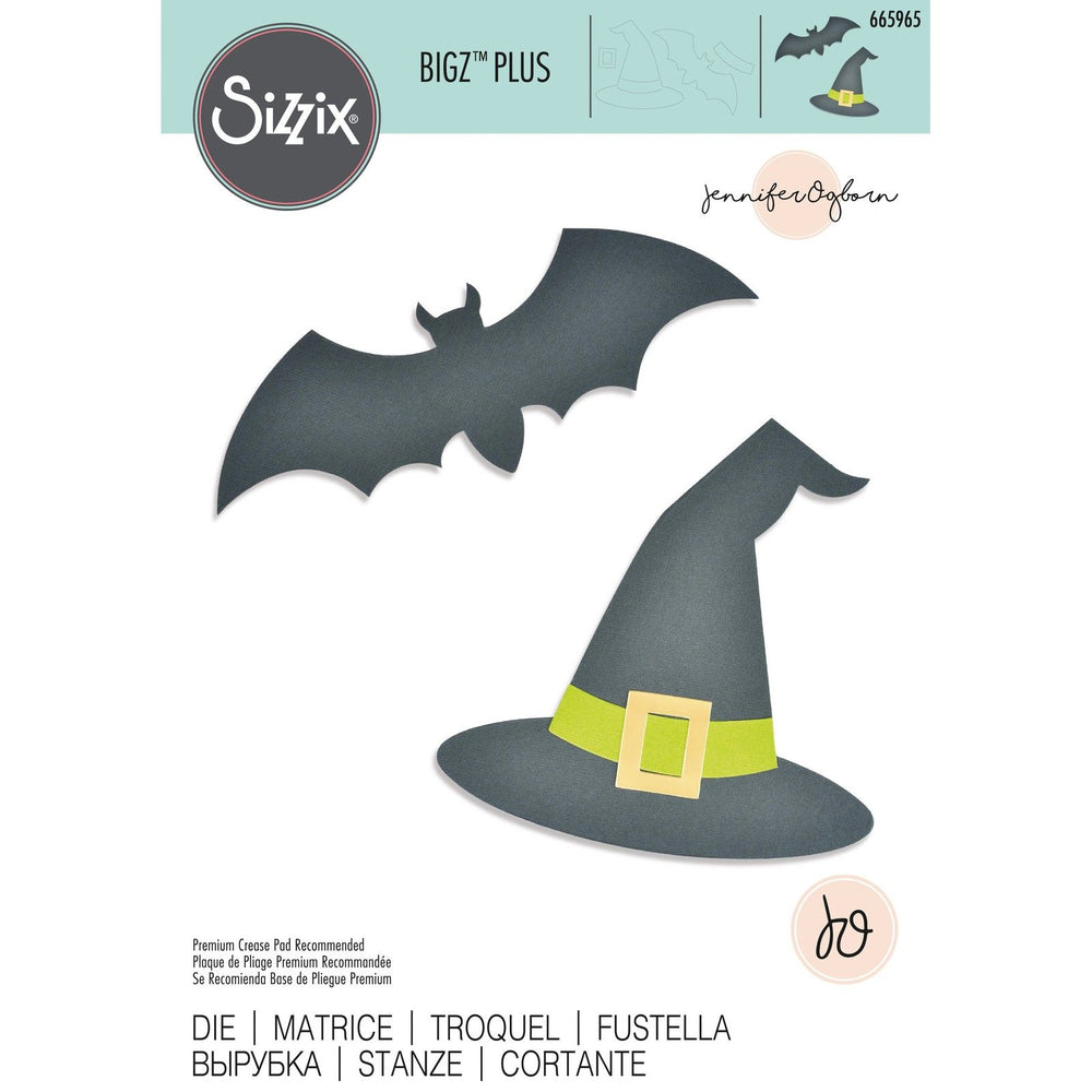 Sizzix • bigz plus die hat bat buckle