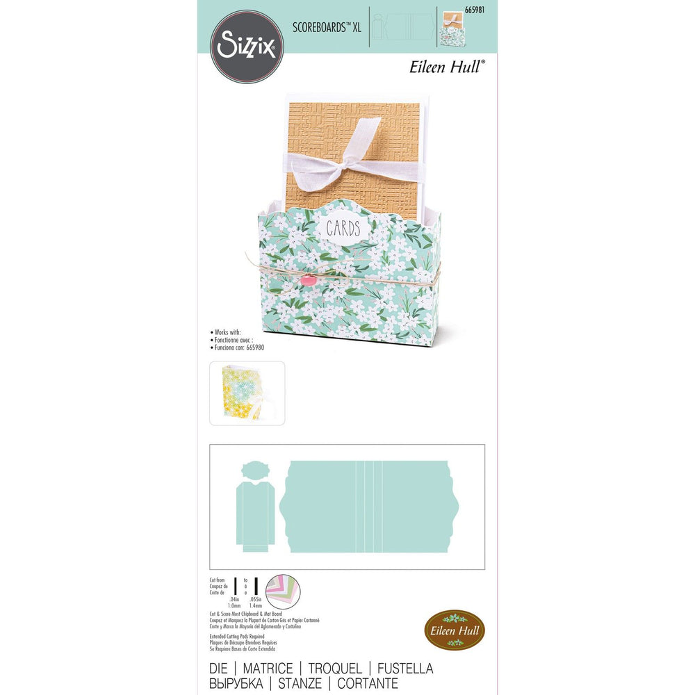 Sizzix • scoreboards xl die card caddy