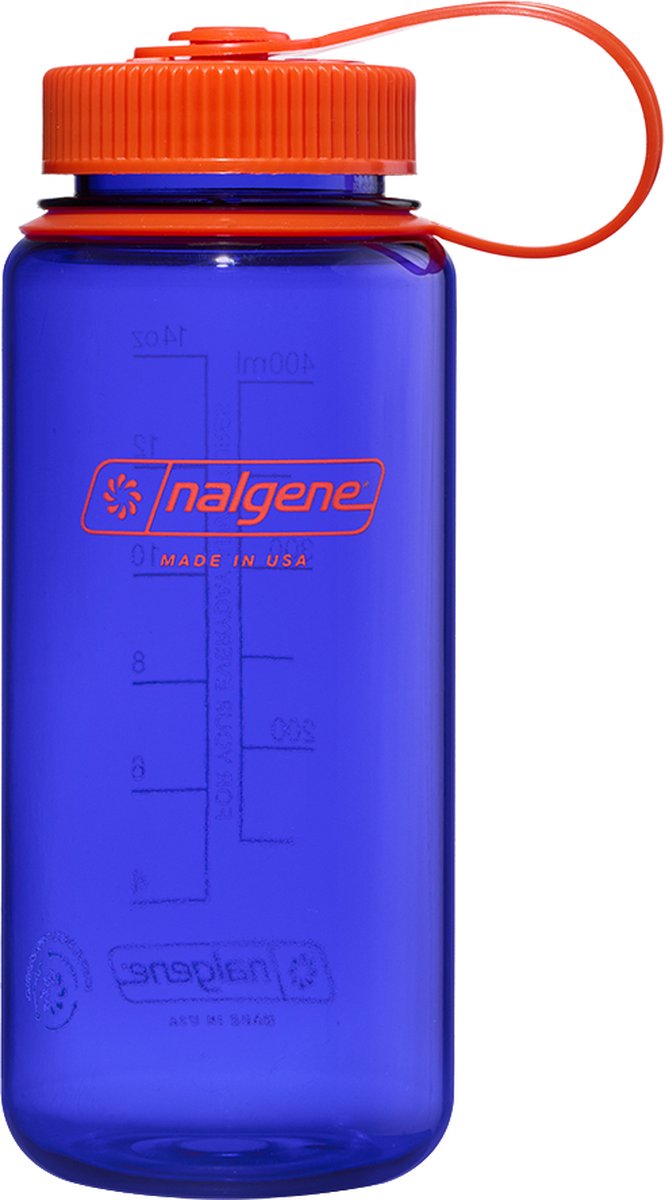 Nalgene - wide mouth bottle - drinkfles - waterfles - lekvrij - 500ml - bpa free - sustain - periwinkle