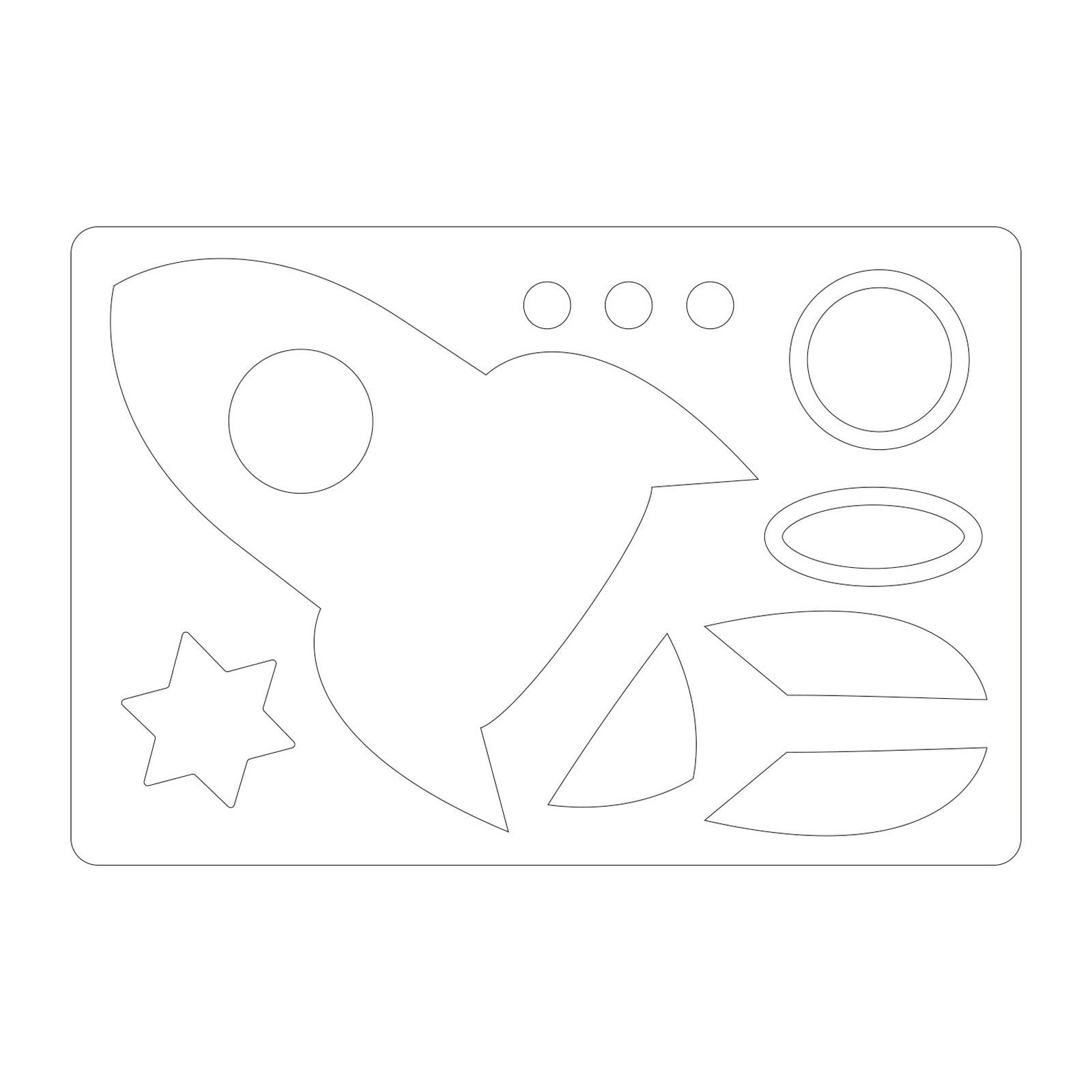 Sizzix • bigz l die space rocket