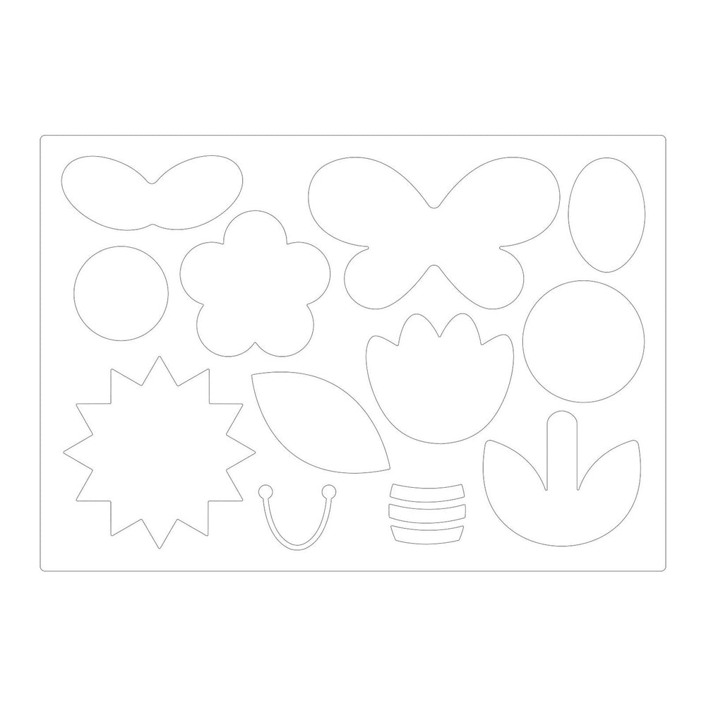 Sizzix • bigz plus die garden friends