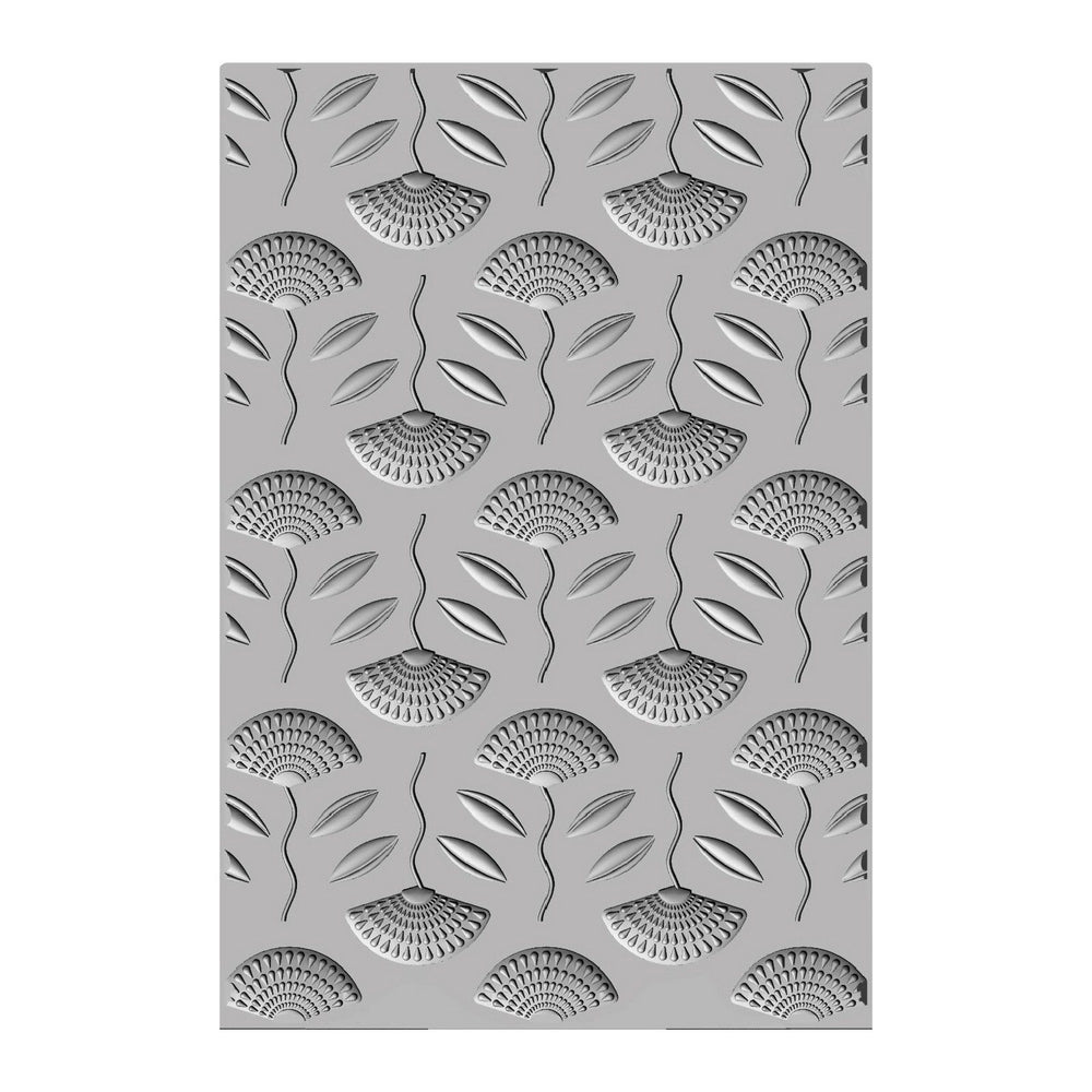 Sizzix • 3-d textured impressions embossing folder quirky florals