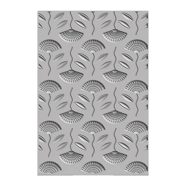 Sizzix • 3-d textured impressions embossing folder quirky florals